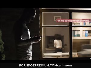 xCHIMERA - softcore fetish hookup with ebony Luna Corazon